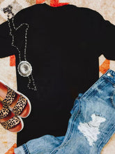 Lässiges T-Shirt mit Cowboy-Western-Symbol